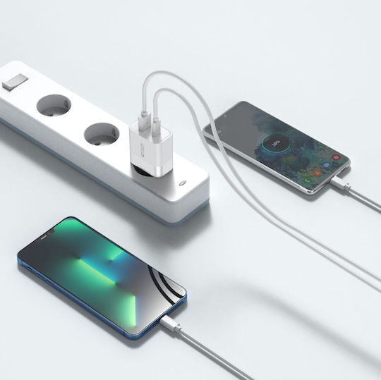 Tech-Protect Φορτιστής Χωρίς Καλώδιο με Θύρα USB-A και 2 Θύρες USB-C 65W Power Delivery / Quick Charge 3.0 Μαύρος