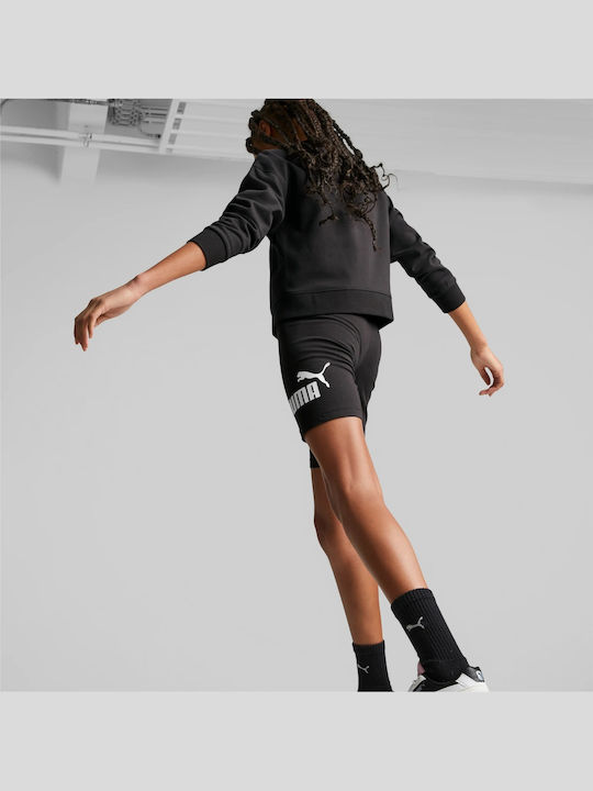 Colant Copii Sportiv Scurt Negru ESS+ Logo