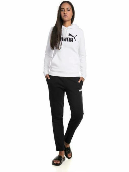 Puma Women's Hooded Sweatshirt White