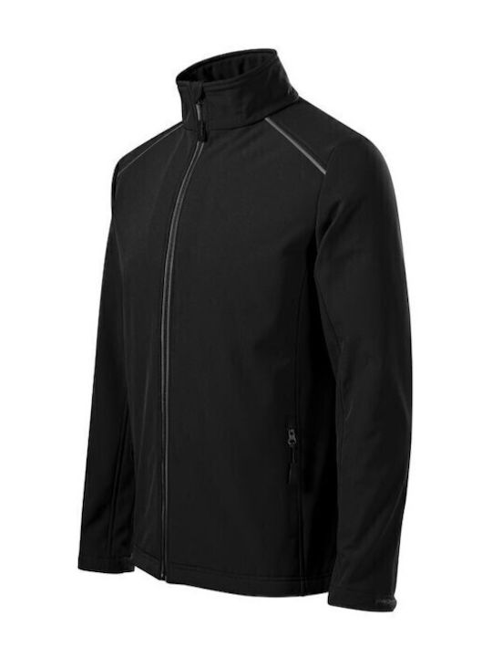 Winter Jacket Softshell Waterproof and Windproof Black