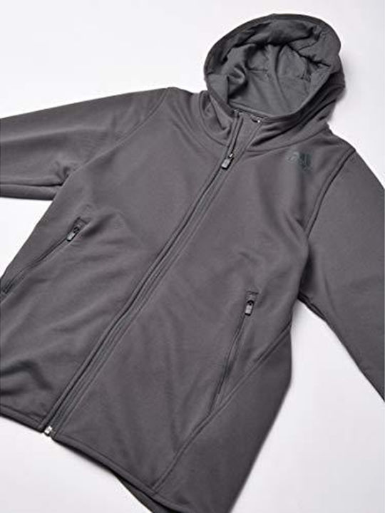 FreeLift Prime Men's Athletic Hooded Jacket Grey