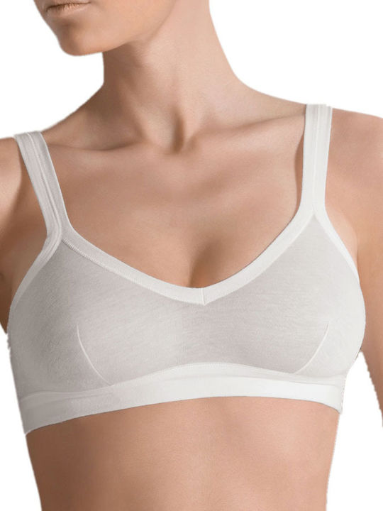 GD06500001 White Athletic Bra without Underwire