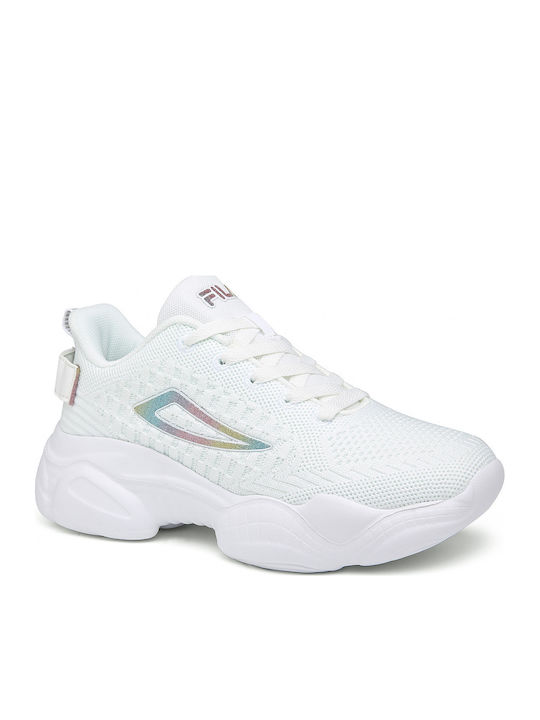 Memory Musha Γυναικεία Chunky Sneakers Λευκά