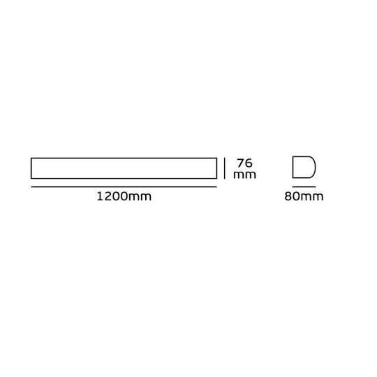 VK Lighting Lumină Batten cu LED Integrat 30W