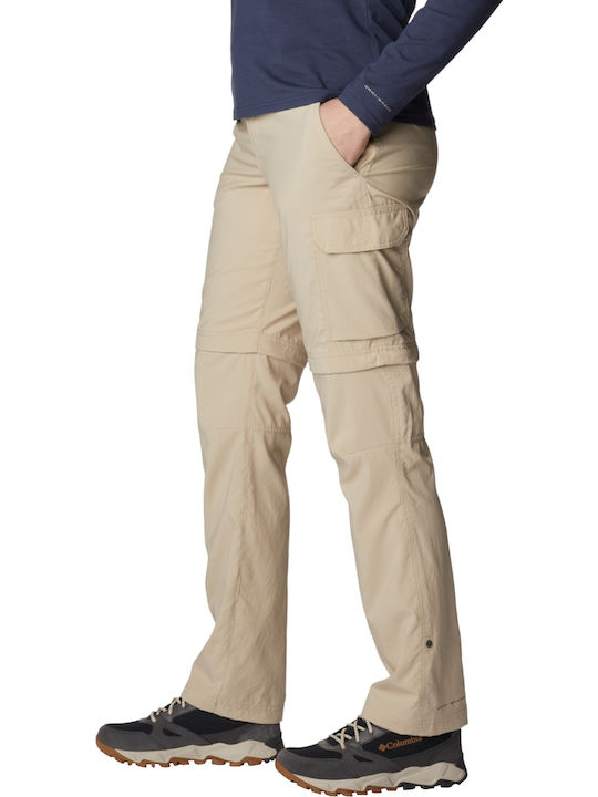 Columbia Silver Ridge Utility Convertible Women's Hiking Long Trousers Beige