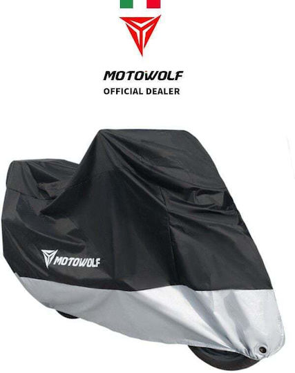 Motowolf Waterproof Motorcycle Cover Ra60 XXL L295xW110xH140cm