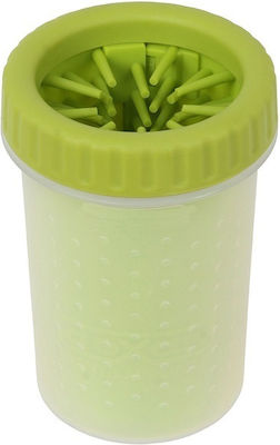 Dog Foot Cleansing Container Green 10x15cm