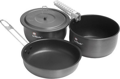 Primus LiTech Pot Set Cookware Set for Camping 1.3lt