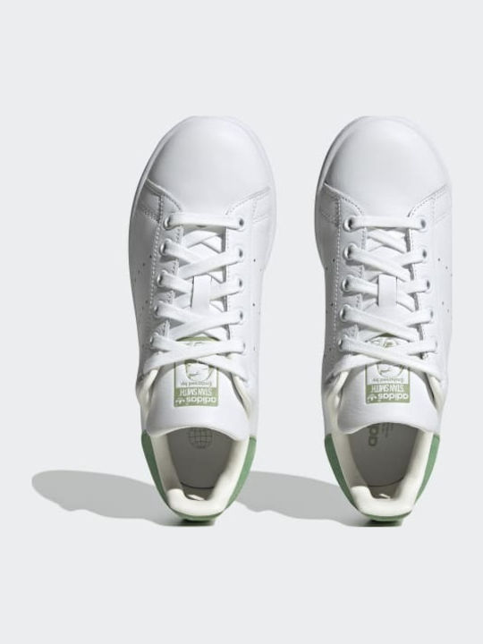 Stan Smith Stan Smith J Детски маратонки Low Облачно Бяло / Off White / Court Green