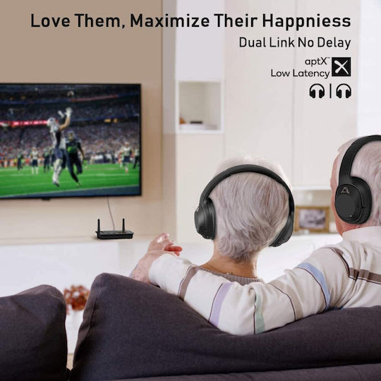 1Mii 1Mii B03Pro Bluetooth 5.0 Receiver / Transmitter με θύρες εξόδου 3.5mm Jack / Optical / RCA