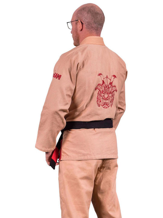 okami kensho BJJ Gi- beige