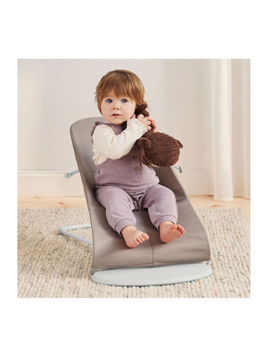 BabyBjorn Ръководство Релакс Бебе 2 в 1 Bliss Petals Sand Grey за Дете до 13кг