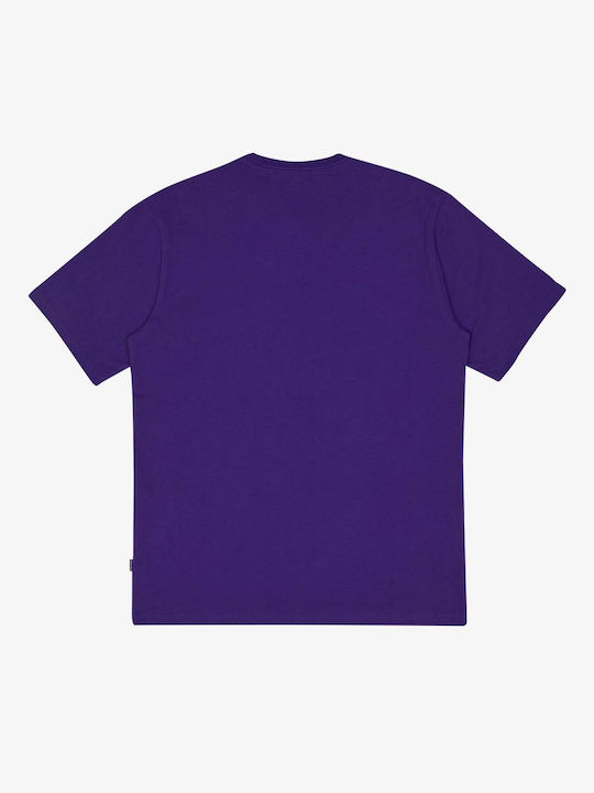 Converse Fashion Men's Athletic T-shirt Short Sleeve Purple