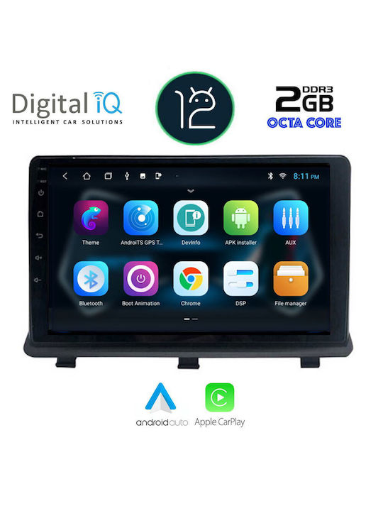 Digital IQ Car Audio System for Opel Antara 2006+ (Bluetooth/USB/AUX/WiFi/GPS/Apple-Carplay/CD) with Touch Screen 9"