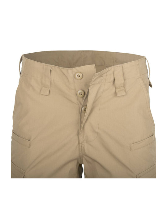 Helikon Tex Shorts CPU PolyCotton Ripstop Hunting Pants Khaki in Beige Colour