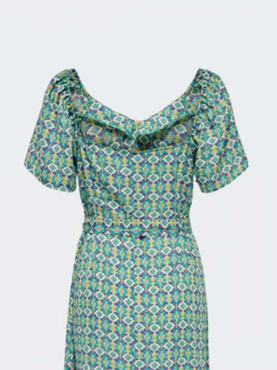 Life Sommer Maxi Kleid Algiers Blue