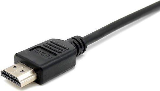 Equip Cable HDMI male - HDMI male 1.8m Μαύρο