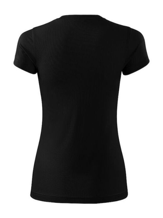 Adler Women's Short Sleeve Promotional T-Shirt Black 140-01