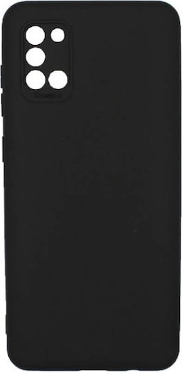 Senso Liquid Back Cover Silicone Black (Galaxy A31)