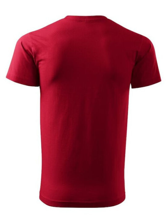 Adler Men's Short Sleeve Promotional T-Shirt Red