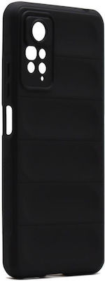 iNOS Shield Silicone Back Cover Black (Redmi Note 11 Pro)