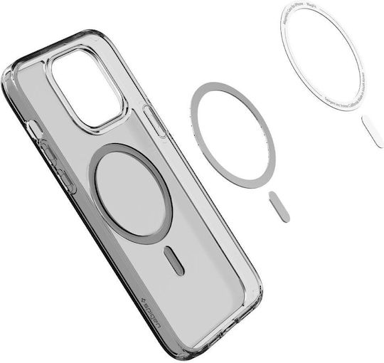 Spigen Ultra Hybrid (MagFit) Umschlag Rückseite Kunststoff 2mm Frost Black (iPhone 14 Pro)