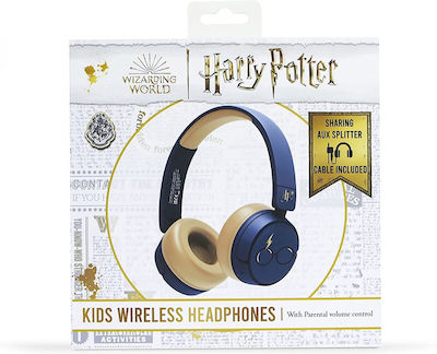 OTL Harry Potter Bluetooth Wireless Over Ear Headphones with 24 hours of Operation Navy Blue HP0997