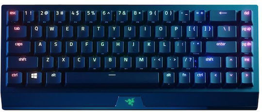 Razer BlackWidow V3 Mini Ασύρματο Gaming Μηχανικό Πληκτρολόγιο 65% με Razer Yellow διακόπτες και RGB φωτισμό (Αγγλικό UK)