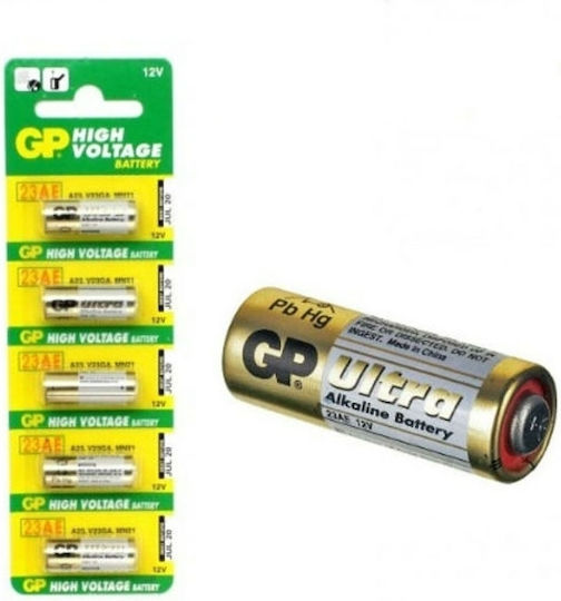 GP Batteries Αλκαλικές Μπαταρίες A23 12V 5τμχ