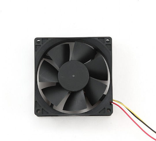 Gembird Ventilator Pentru Carcasă FANCASE/BALL 80mm (3000rpm / 31.43cfm) Fără Iluminare LED și Conexiune 3-Pin