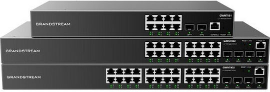 Grandstream GWN7803P Managed L2 PoE+ Switch με 24 Θύρες Gigabit (1Gbps) Ethernet και 4 SFP Θύρες