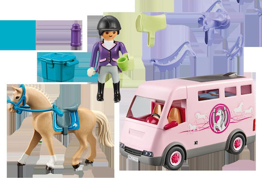 Playmobil Land Pferdetransportfahrzeug für 4-10 Jahre