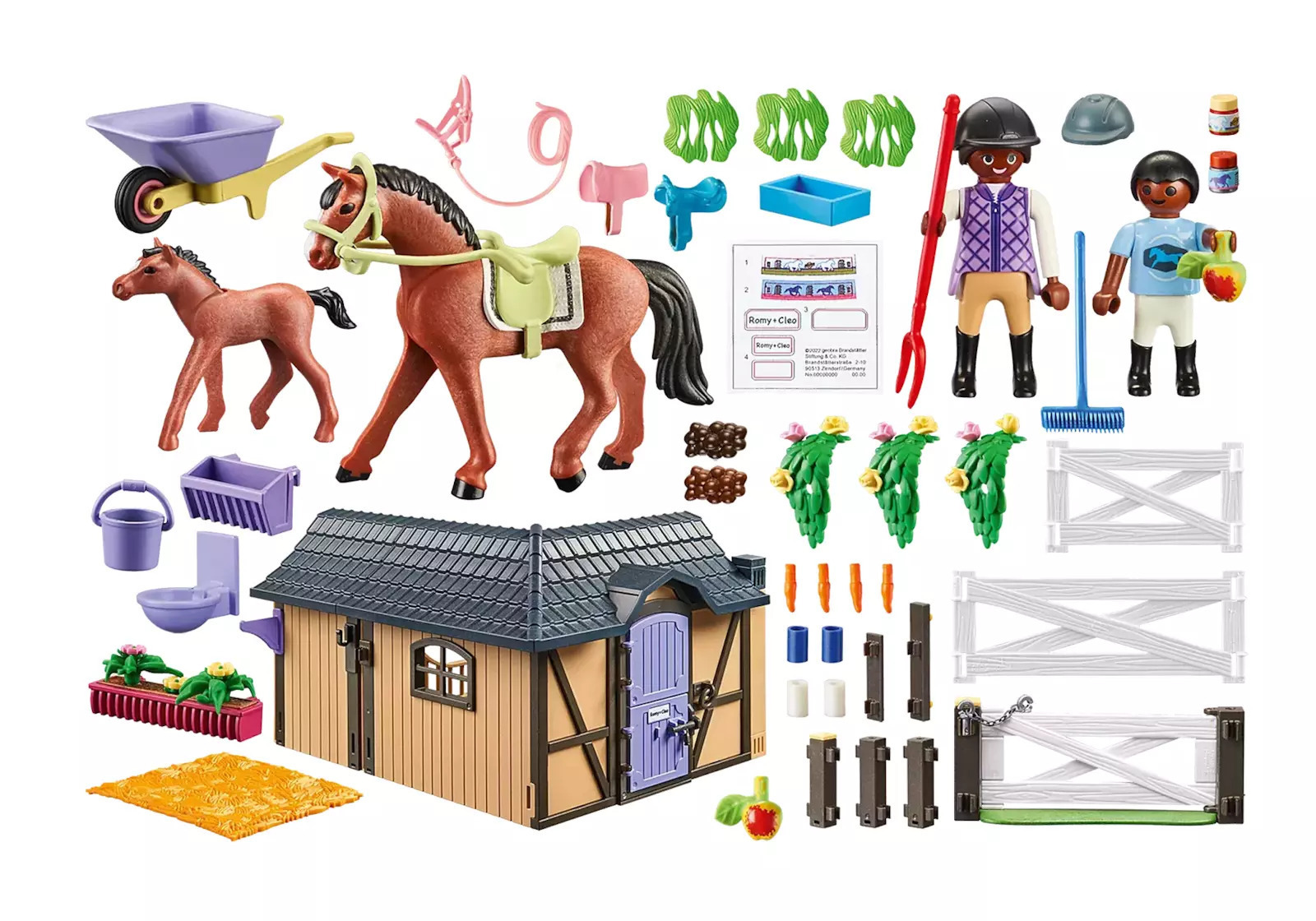 Playmobil - 70978 - My Figures: Ranch Équestre - Figures - Combine Tes Personnages Animaux Nature 3006315941851 Playmobil - 70978 - My Figures: Ranch Équestre - Figures - Combine Tes Personnages Animaux Nature 3006315941851