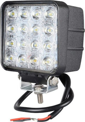 Rolinger LED Headlight Universal 48W 1pcs VOL-S3048F