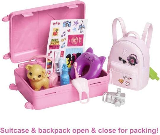 Barbie Ready for Travel Doll for Ages 3+
