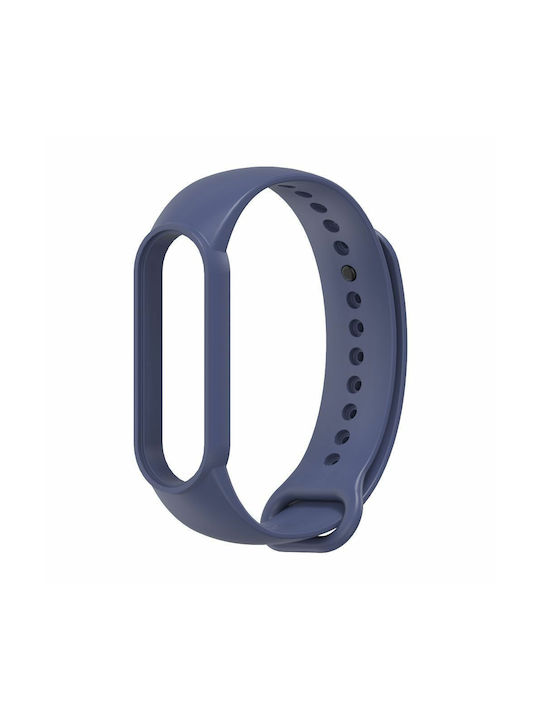 Tech-Protect Iconband Strap Silicone with Pin Navy Blue (Xiaomi Mi Smart Band 5 / 6 / 6 NFC / 7)