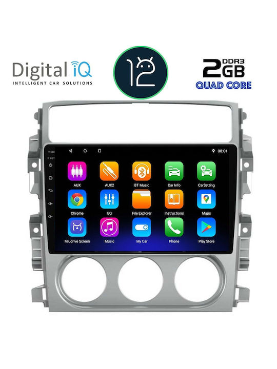 Digital IQ Car Audio System for Suzuki Liana 2001-2007 (Bluetooth/USB/AUX/WiFi/GPS/Apple-Carplay/Android-Auto/CD) with Touch Screen 9"