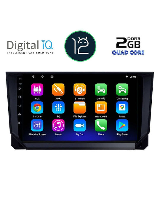 Digital IQ Ηχοσύστημα Αυτοκινήτου για Mazda CX-9 2006-2015 (Bluetooth/USB/AUX/WiFi/GPS/Apple-Carplay/Android-Auto/CD) με Οθόνη Αφής 9"