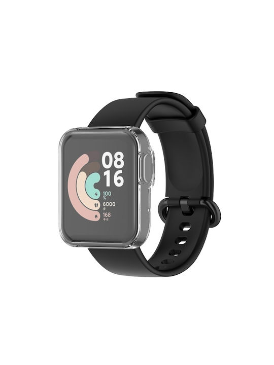 Full Cover Θήκη Σιλικόνης σε Διάφανο χρώμα για το Mi Watch Lite