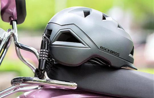 Rockbros T609 Bicycle Cable Lock with Combination Black