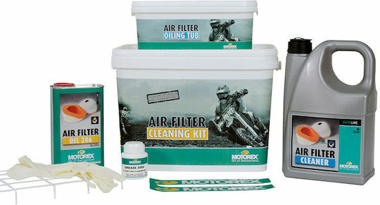 Motorex Set De Curățare Și Lubrifiere Filtru De Aer Motocicletă