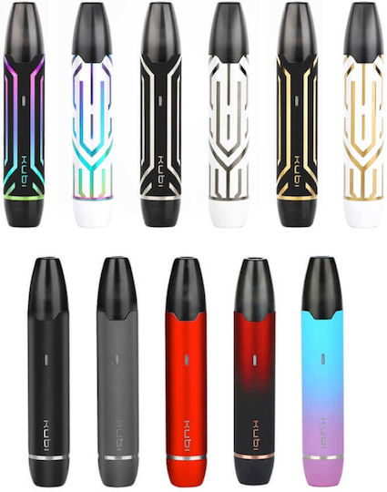Hotcig Kubi Pod-Bausatz 1.7ml mit eingebauter Batterie 550mAh White Gold