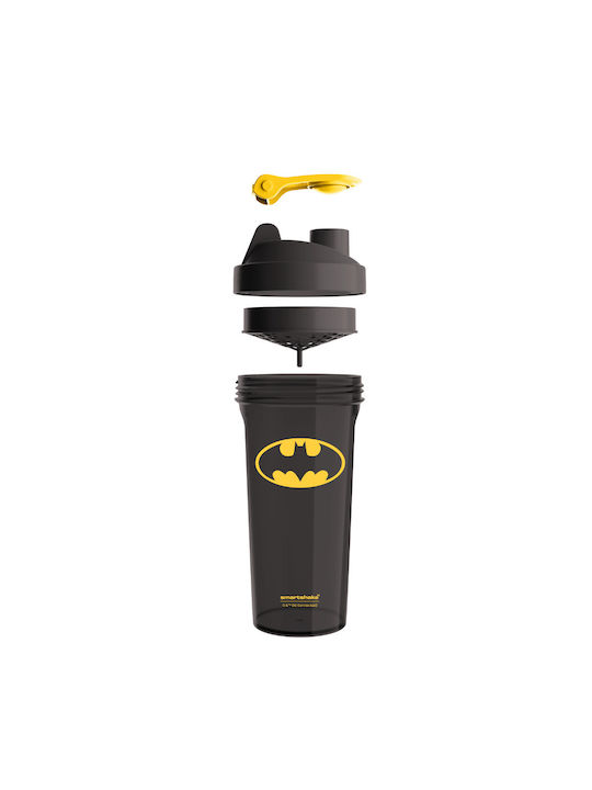 SmartShake Lite Batman Шейкър Протеин 800мл Пластмаса Черен
