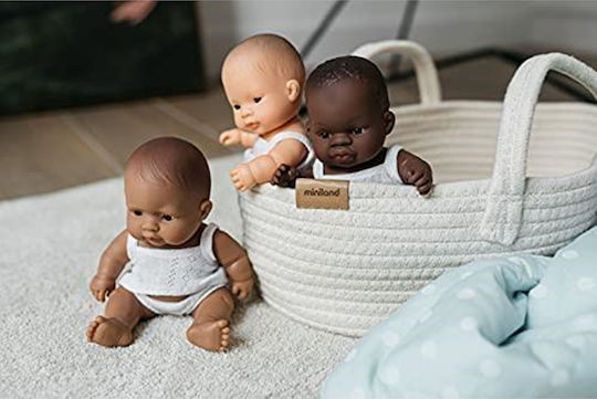Miniland Μωρό Κούκλα Baby Doll Asian Girl 21 εκ.