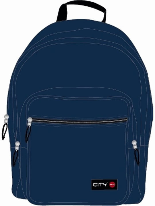 Lyc Sac School Bag Backpack Junior High-High School in Blue color 38lt