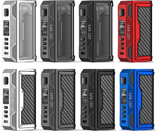 Lost Vape Thelema Quest Mod Box Mod 200W Green Carbon Fiber