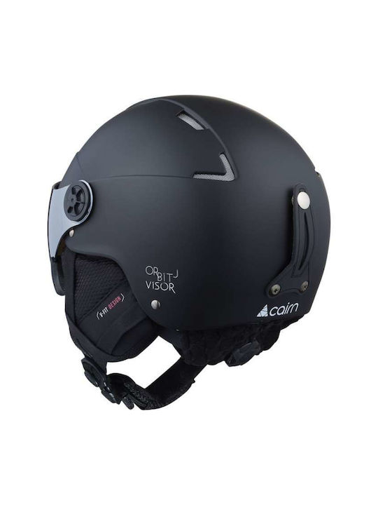 Cairn Orbit Visor Men's Helmet for Ski & Snowboard Black