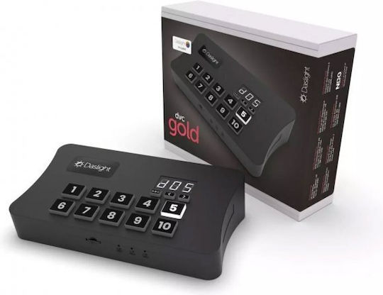 Daslight DVC Gold-2022 Interface for Lighting Console with 1024 Control Channels / 4 XLR Inputs and Connections USB (for PC) / Ethernet