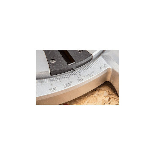 Verto Kapp- und Gehrungssäge Elektrisch 1200W mit Schnittführung Laser & Scheibendurchmesser 210mm