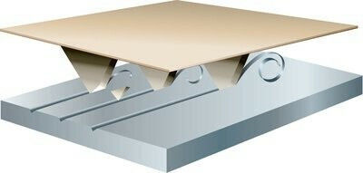 3M Cubitron™ II Hookit™ 775L Orbital Sander Sanding Sheet K180 125x125mm